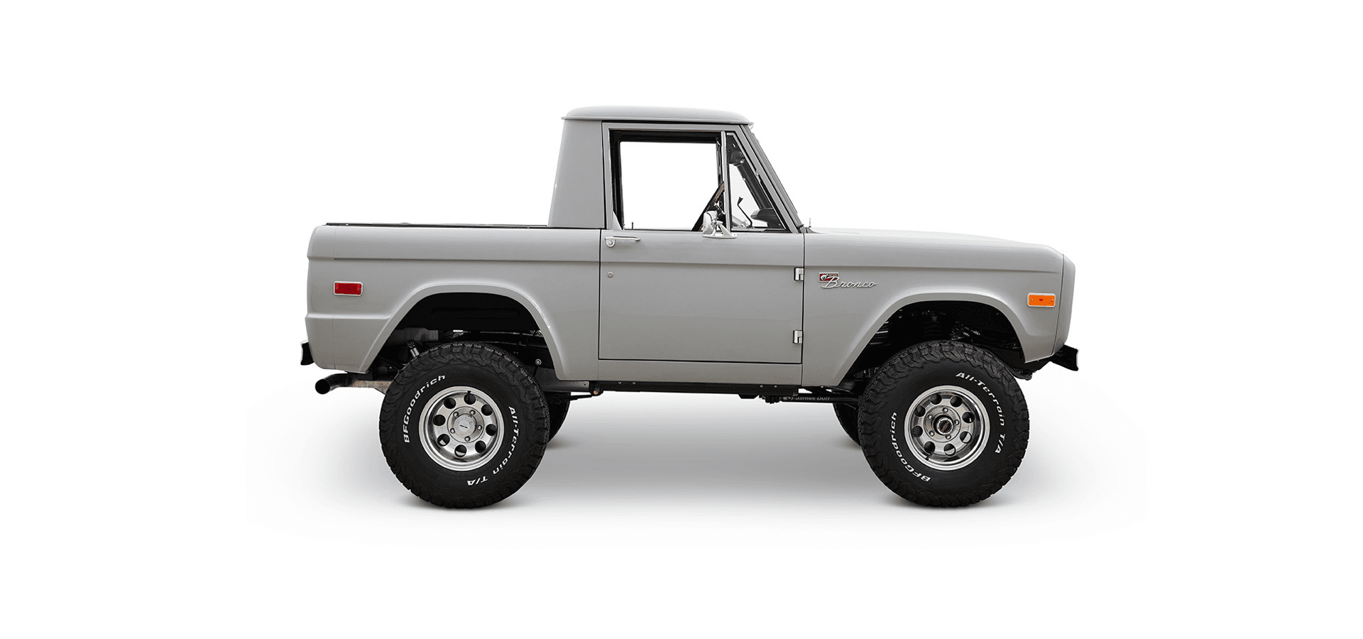 Classic Ford Bronco side profile
