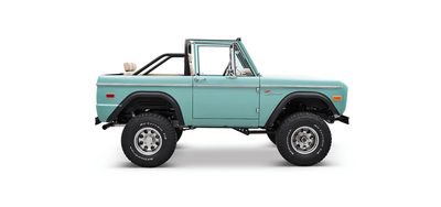 Classic Ford Bronco side profile