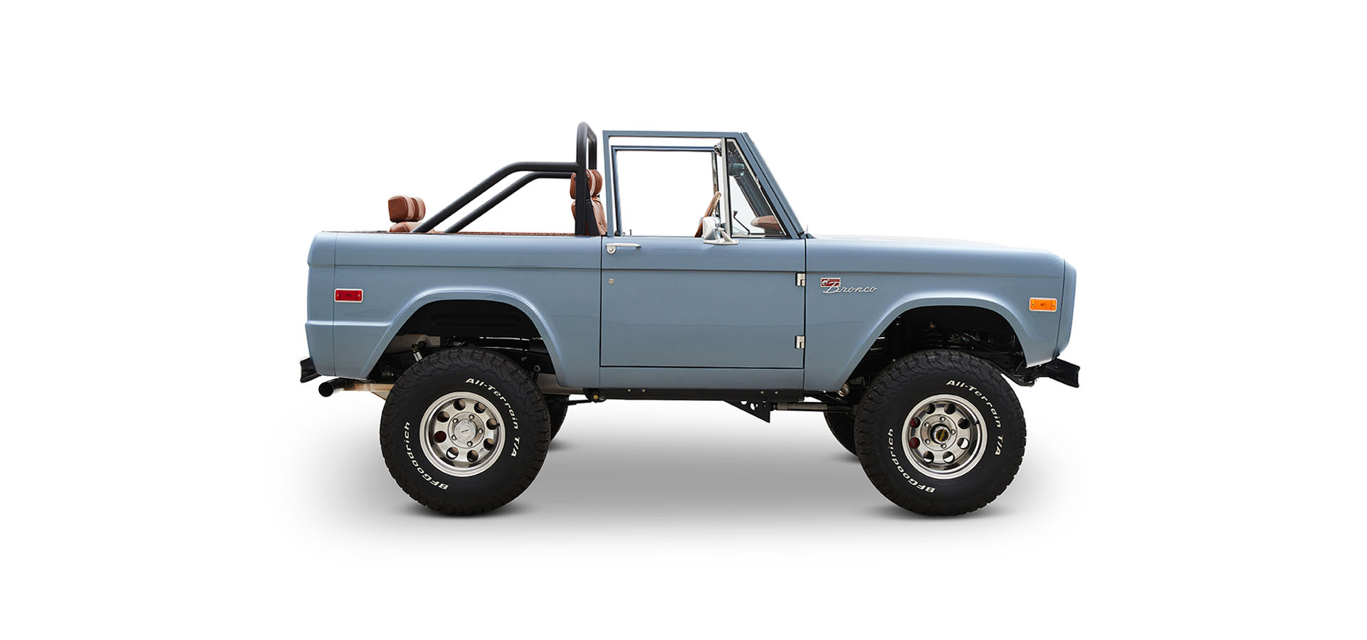Classic Ford Bronco side profile