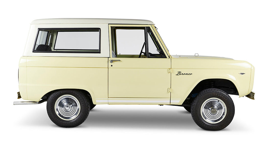 Classic Ford Bronco side profile