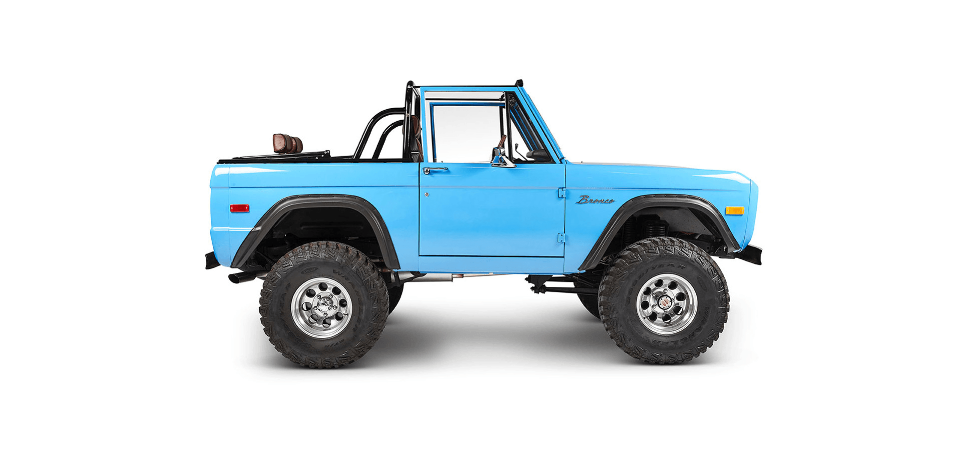 Classic Ford Bronco side profile