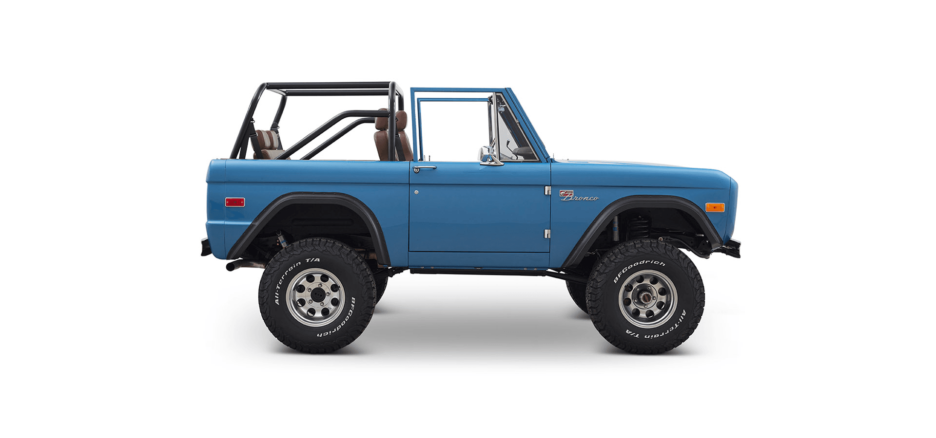 Classic Ford Bronco side profile