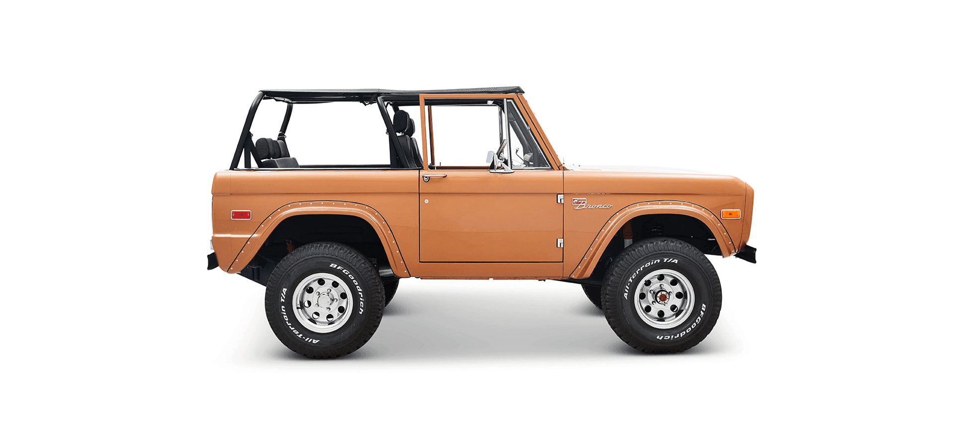 Classic Ford Bronco side profile