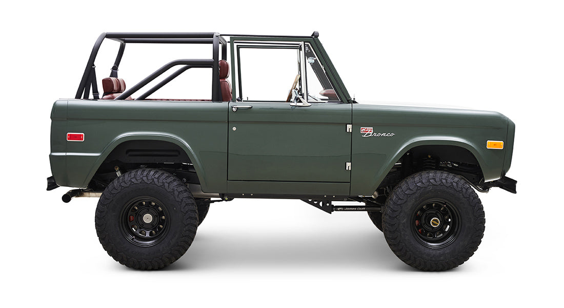Classic Ford Bronco side profile