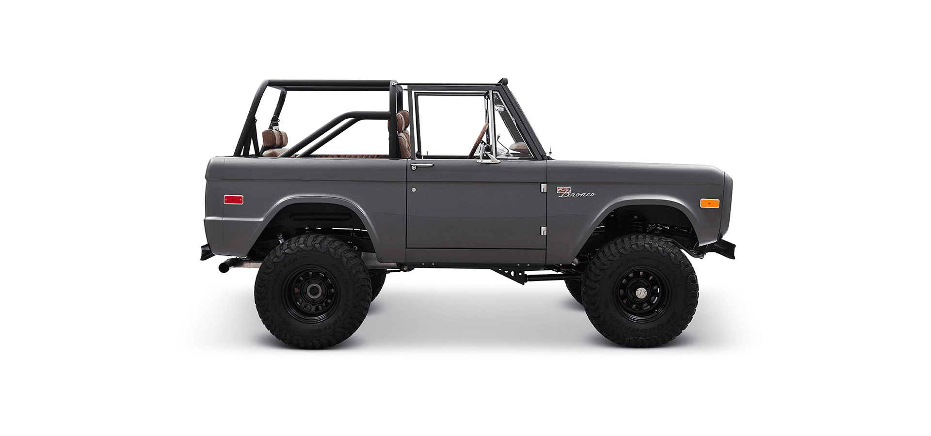 Classic Ford Bronco side profile