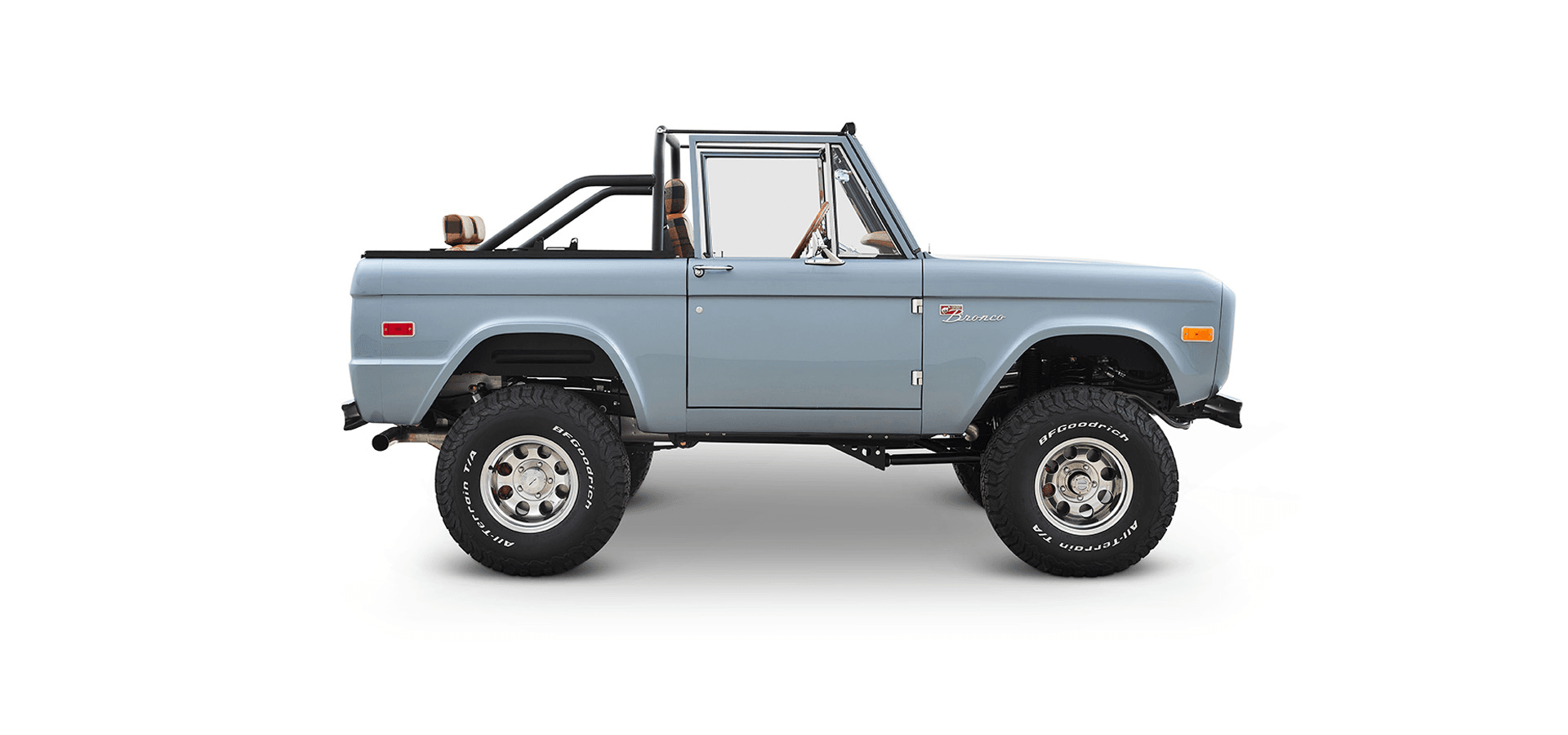 Classic Ford Bronco side profile