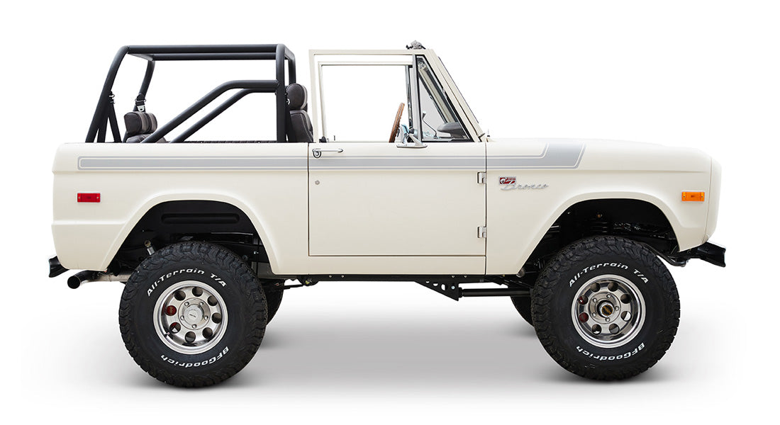 Classic Ford Bronco side profile