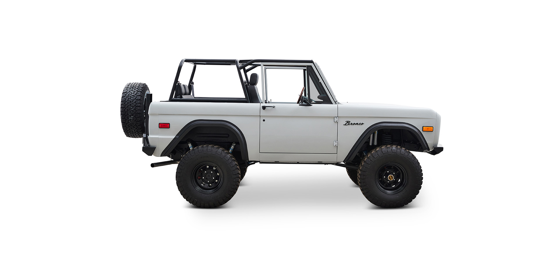 Classic Ford Bronco side profile