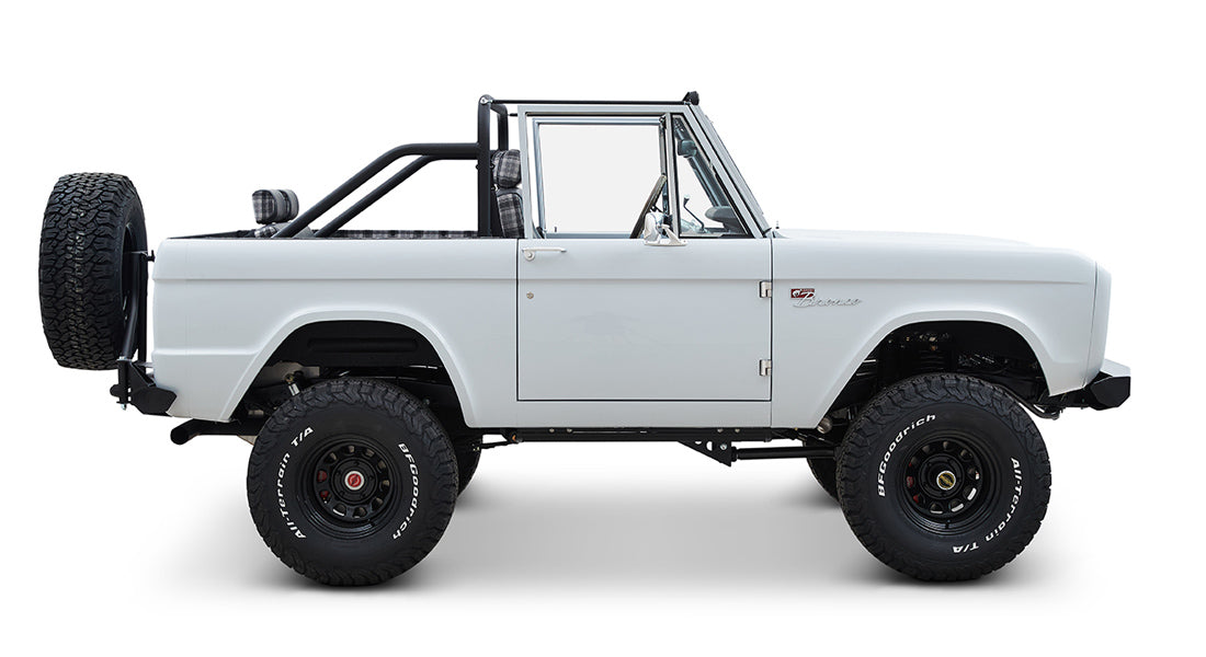Classic Ford Bronco side profile