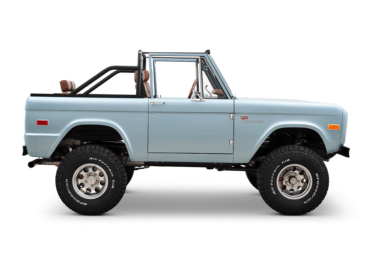 Classic Ford Bronco side profile