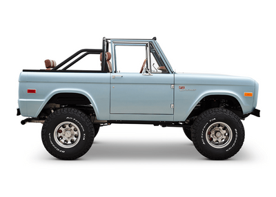 Classic Ford Bronco side profile