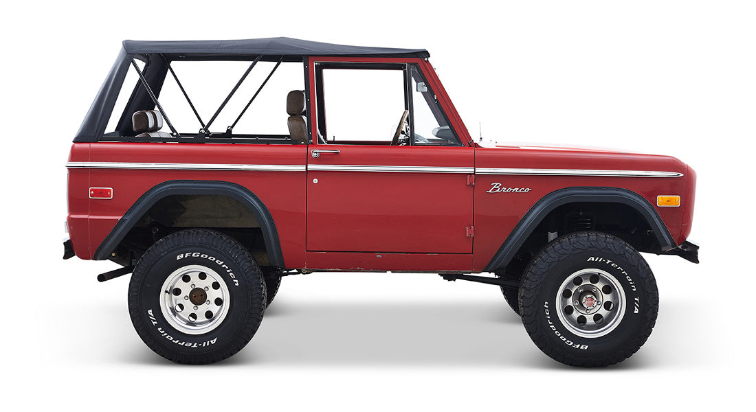 Classic Ford Bronco side profile