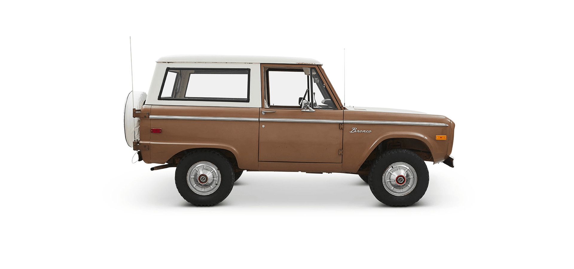 Classic Ford Bronco side profile