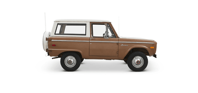 Classic Ford Bronco side profile