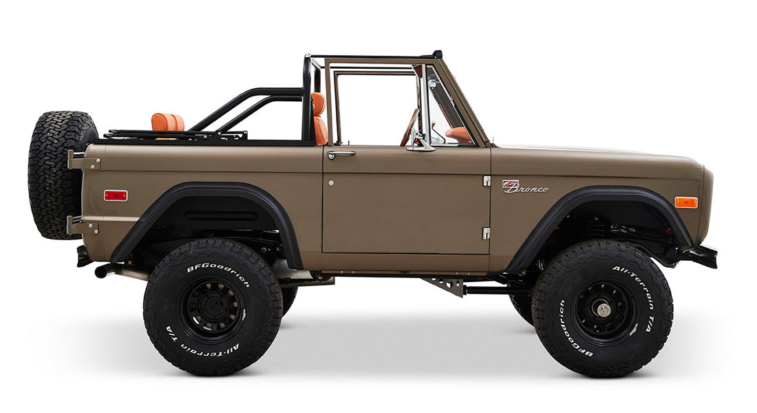 Classic Ford Bronco side profile