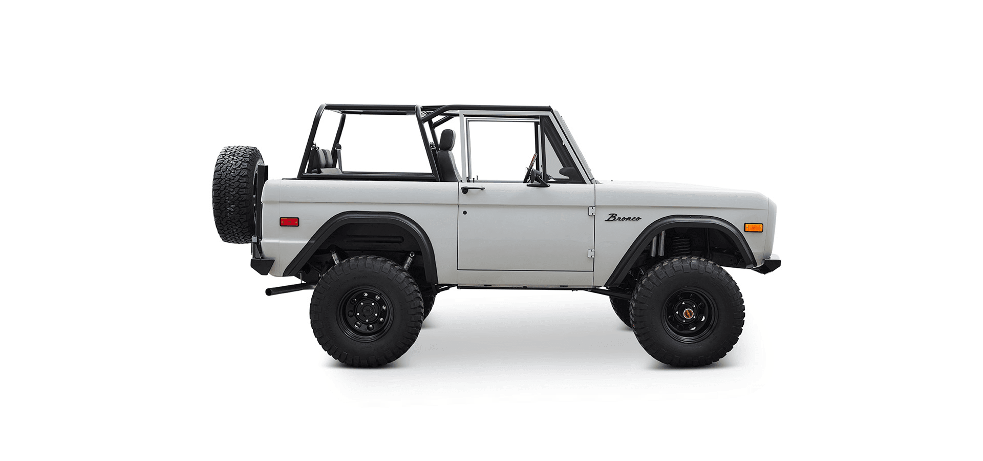 Classic Ford Bronco side profile