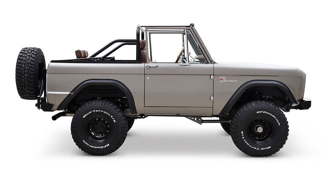 Classic Ford Bronco side profile