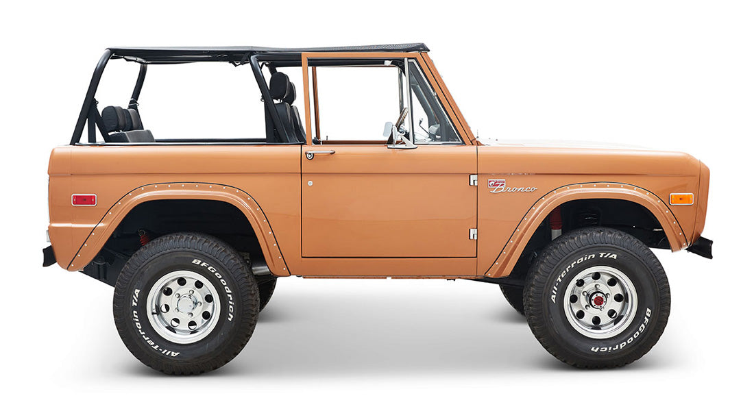 Classic Ford Bronco side profile
