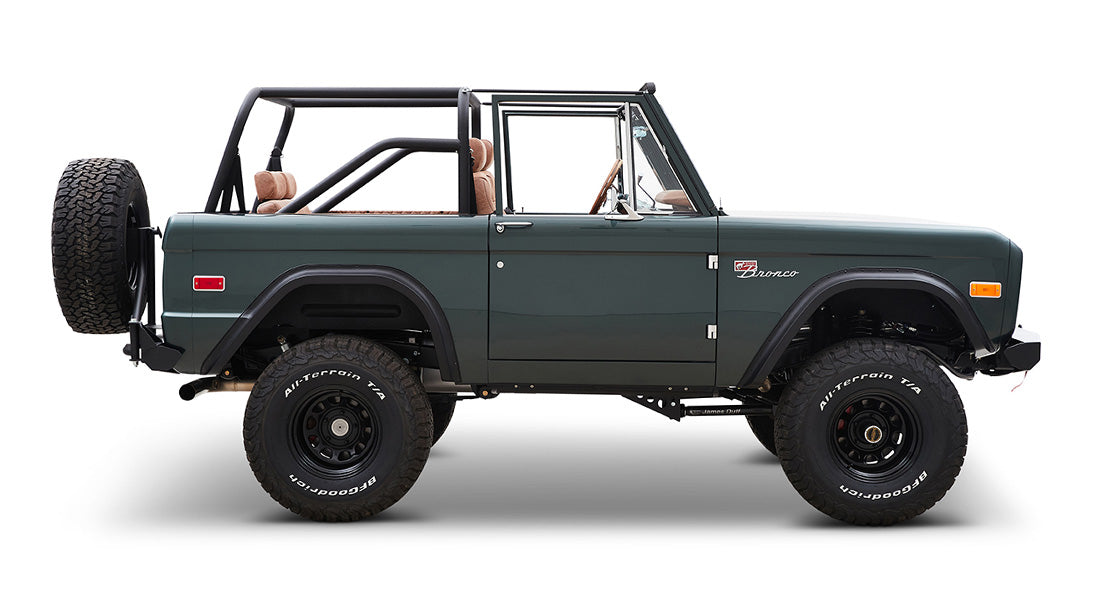 Classic Ford Bronco side profile