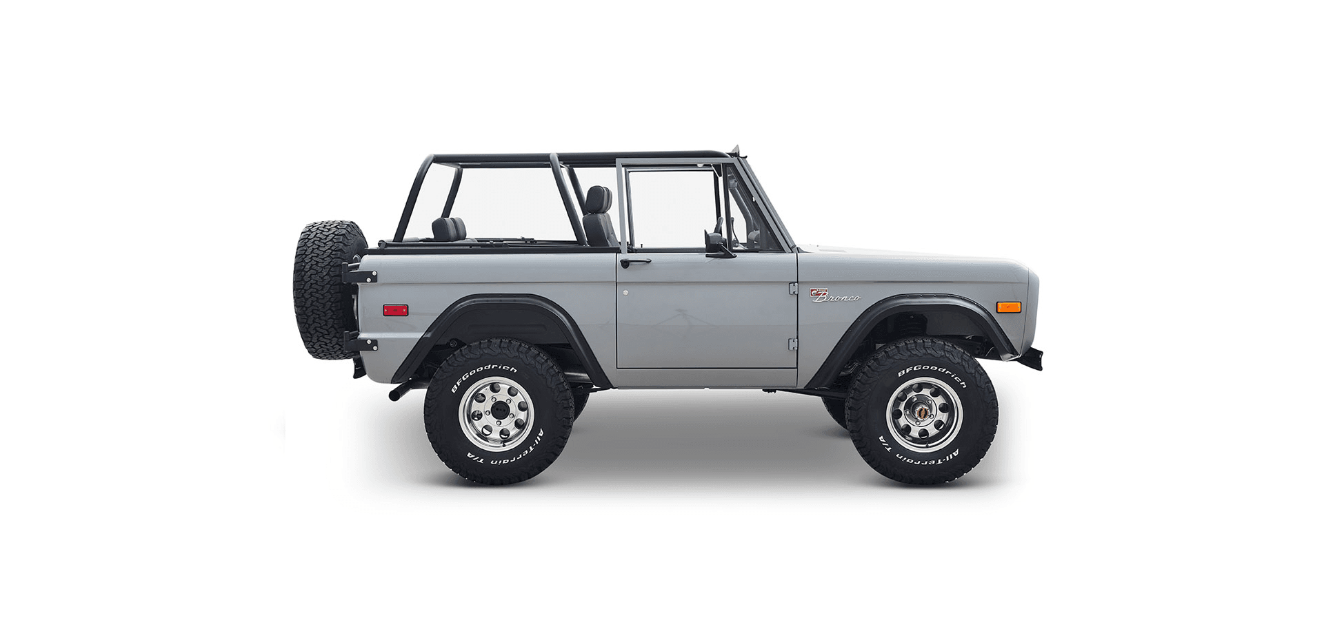 Classic Ford Bronco side profile