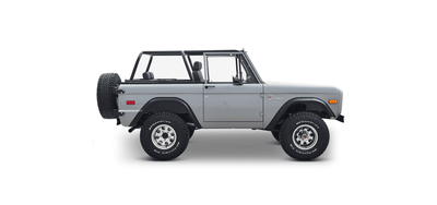 Classic Ford Bronco side profile