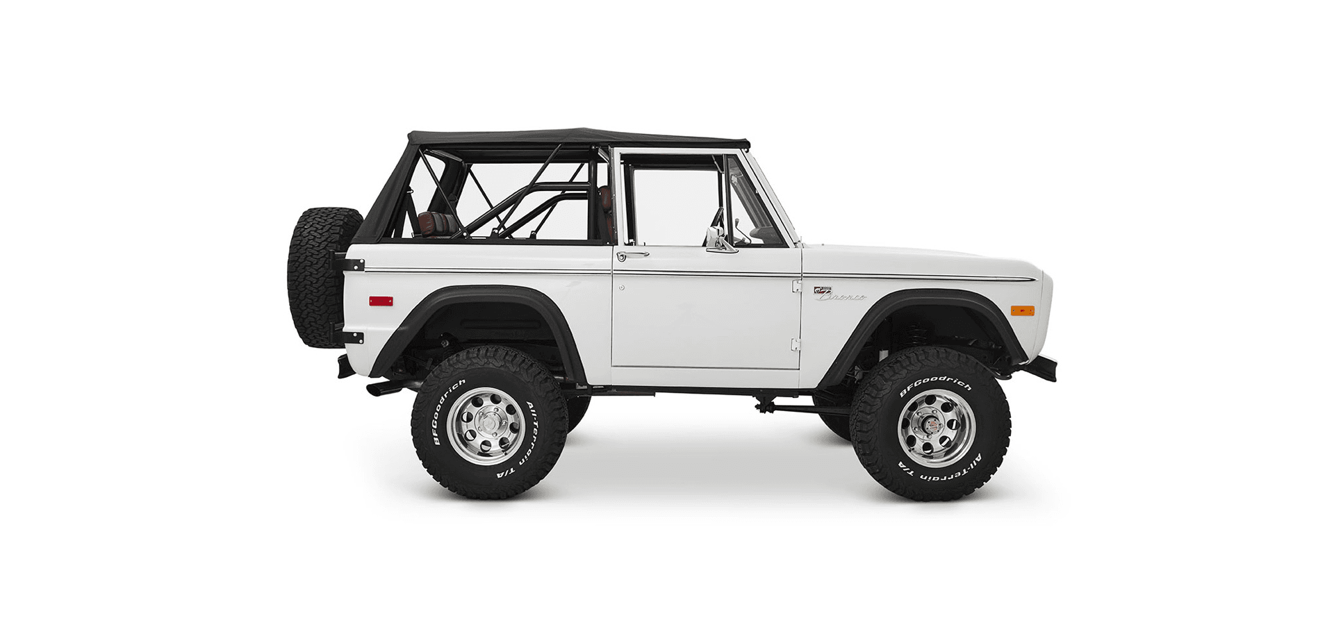Classic Ford Bronco side profile