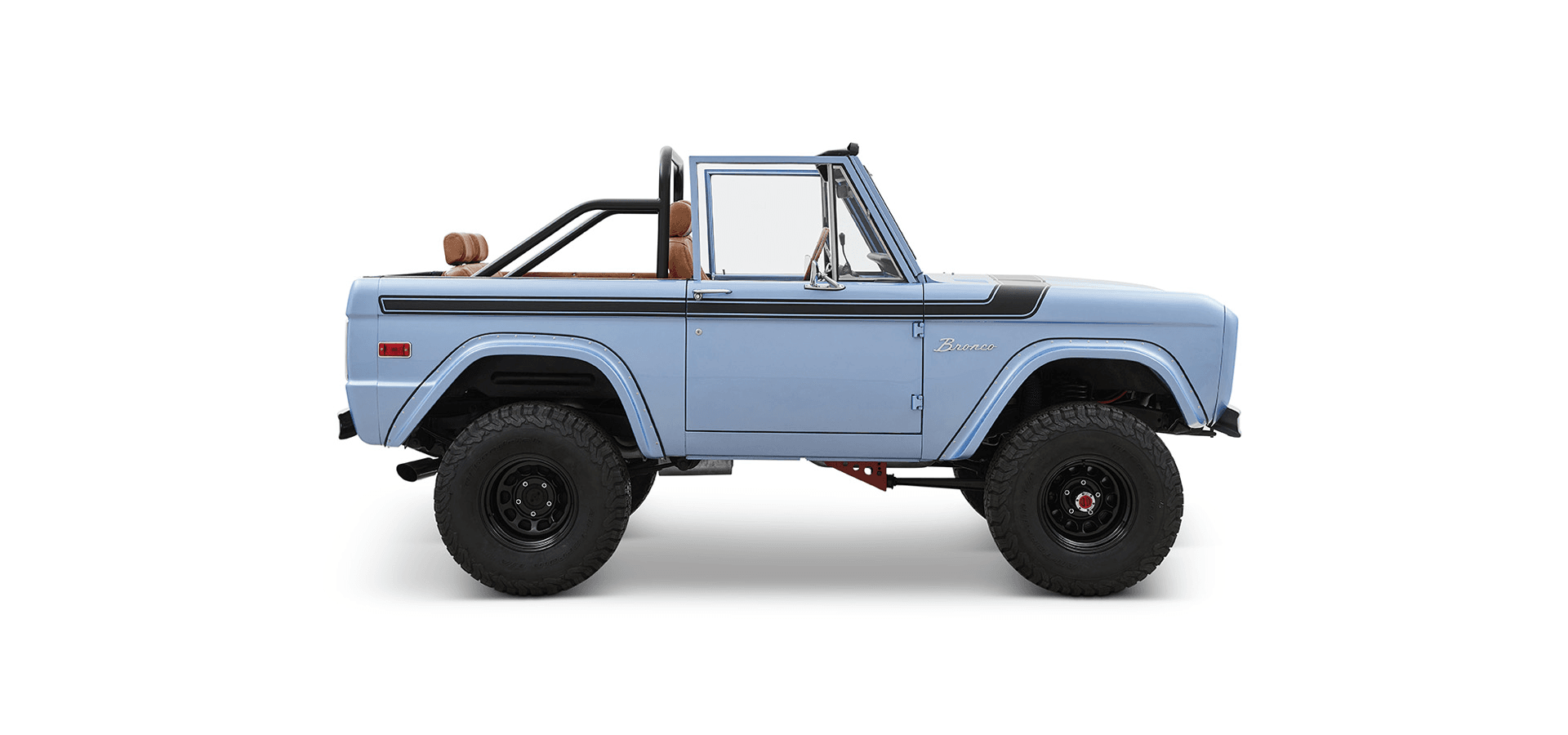 Classic Ford Bronco side profile