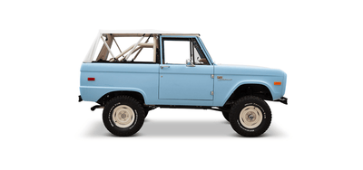 Classic Ford Bronco side profile
