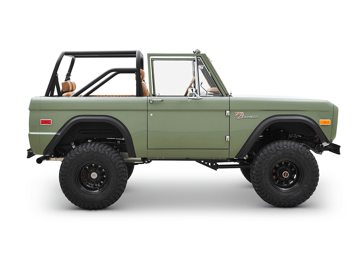 Classic Ford Bronco side profile