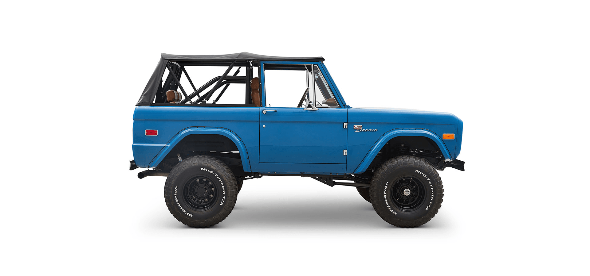Classic Ford Bronco side profile
