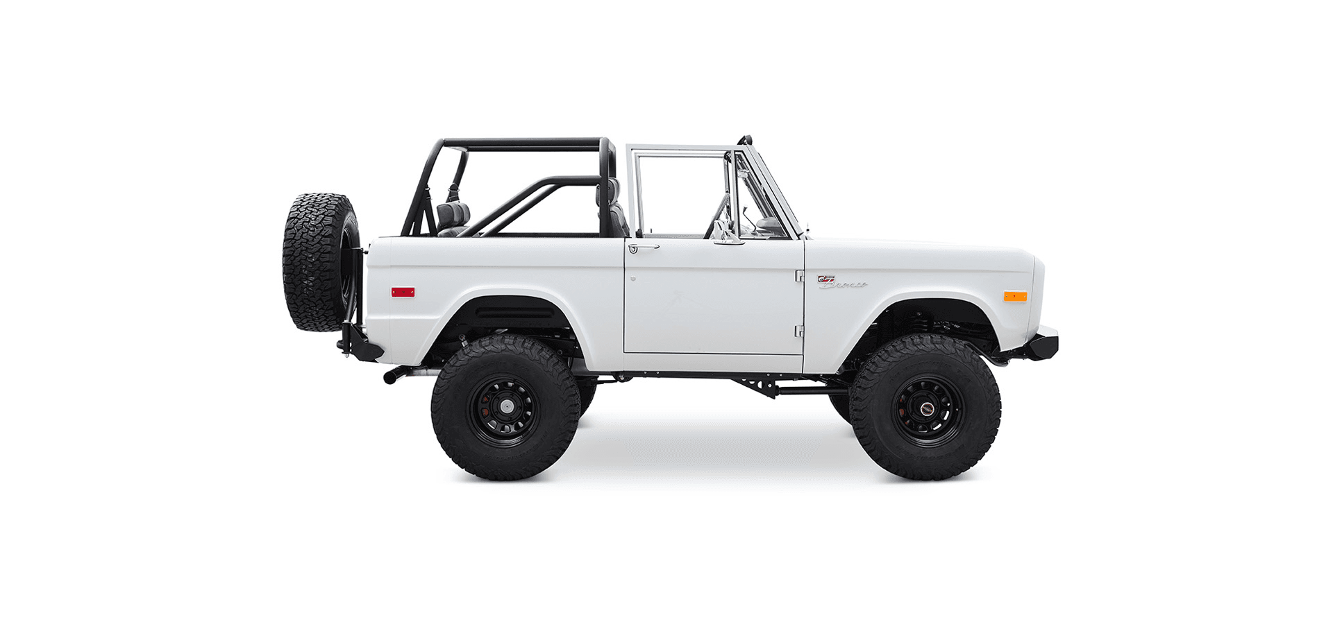 Classic Ford Bronco side profile