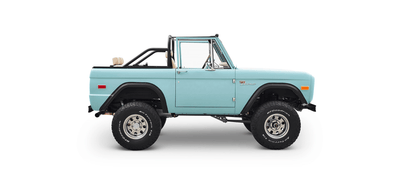Classic Ford Bronco side profile
