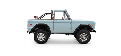 Classic Ford Bronco side profile