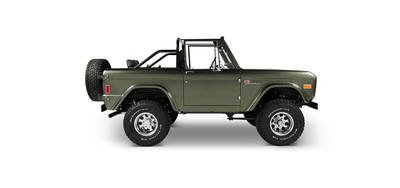 Classic Ford Bronco side profile