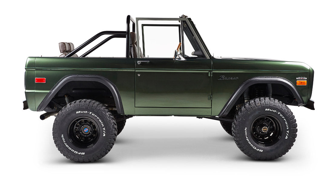 Classic Ford Bronco side profile