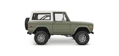 Classic Ford Bronco side profile