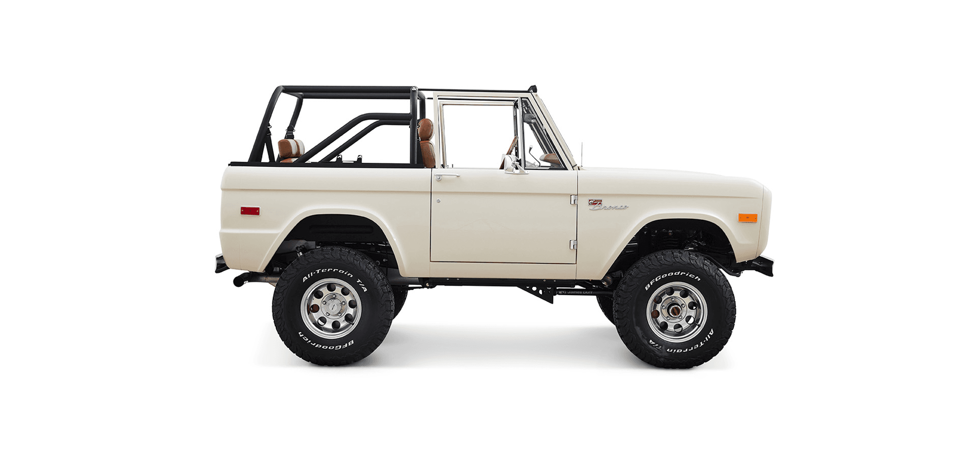Classic Ford Bronco side profile