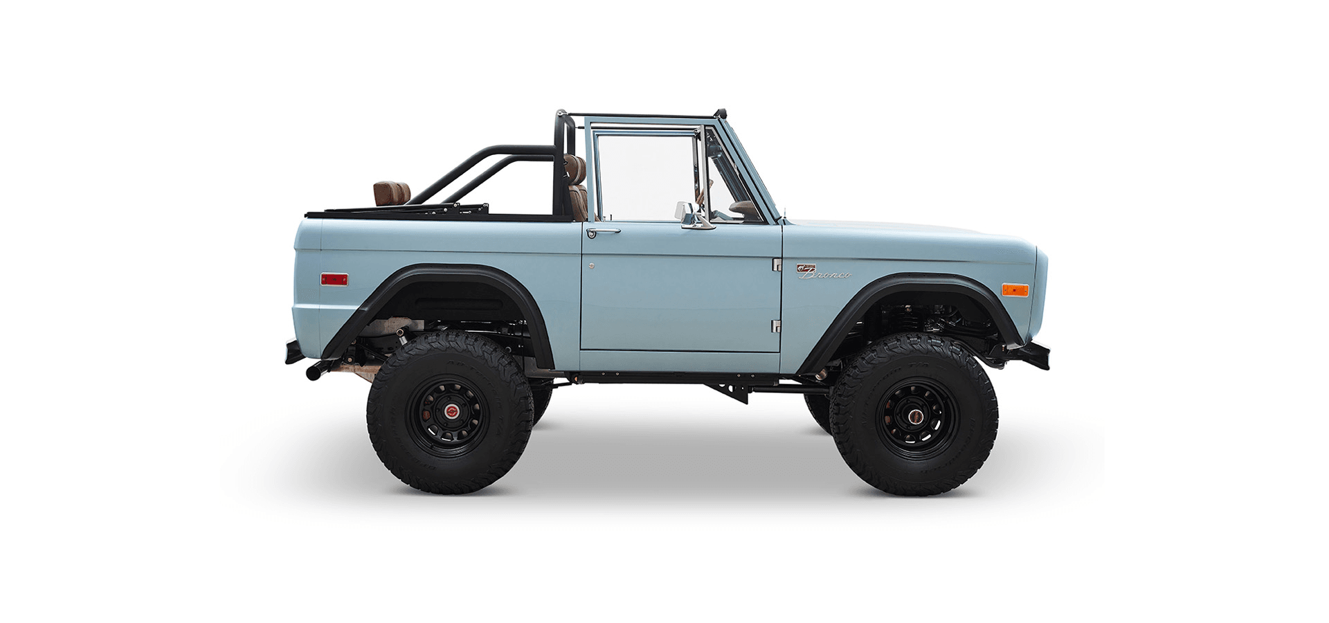 Classic Ford Bronco side profile