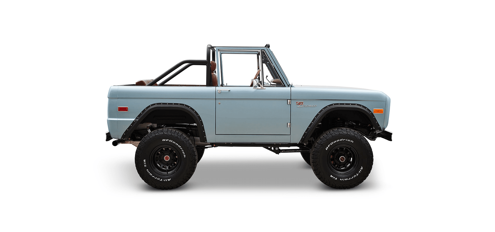 Classic Ford Bronco side profile