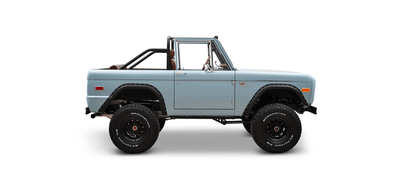 Classic Ford Bronco side profile