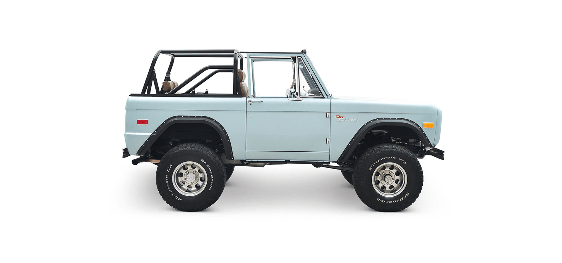 Classic Ford Bronco side profile