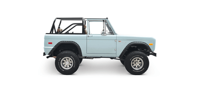 Classic Ford Bronco side profile