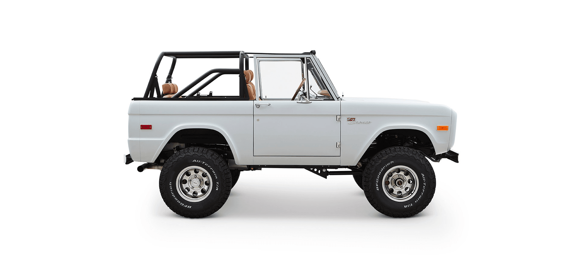 Classic Ford Bronco side profile