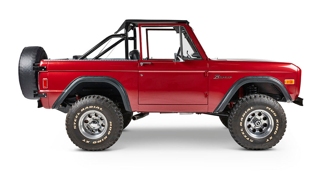 Classic Ford Bronco side profile