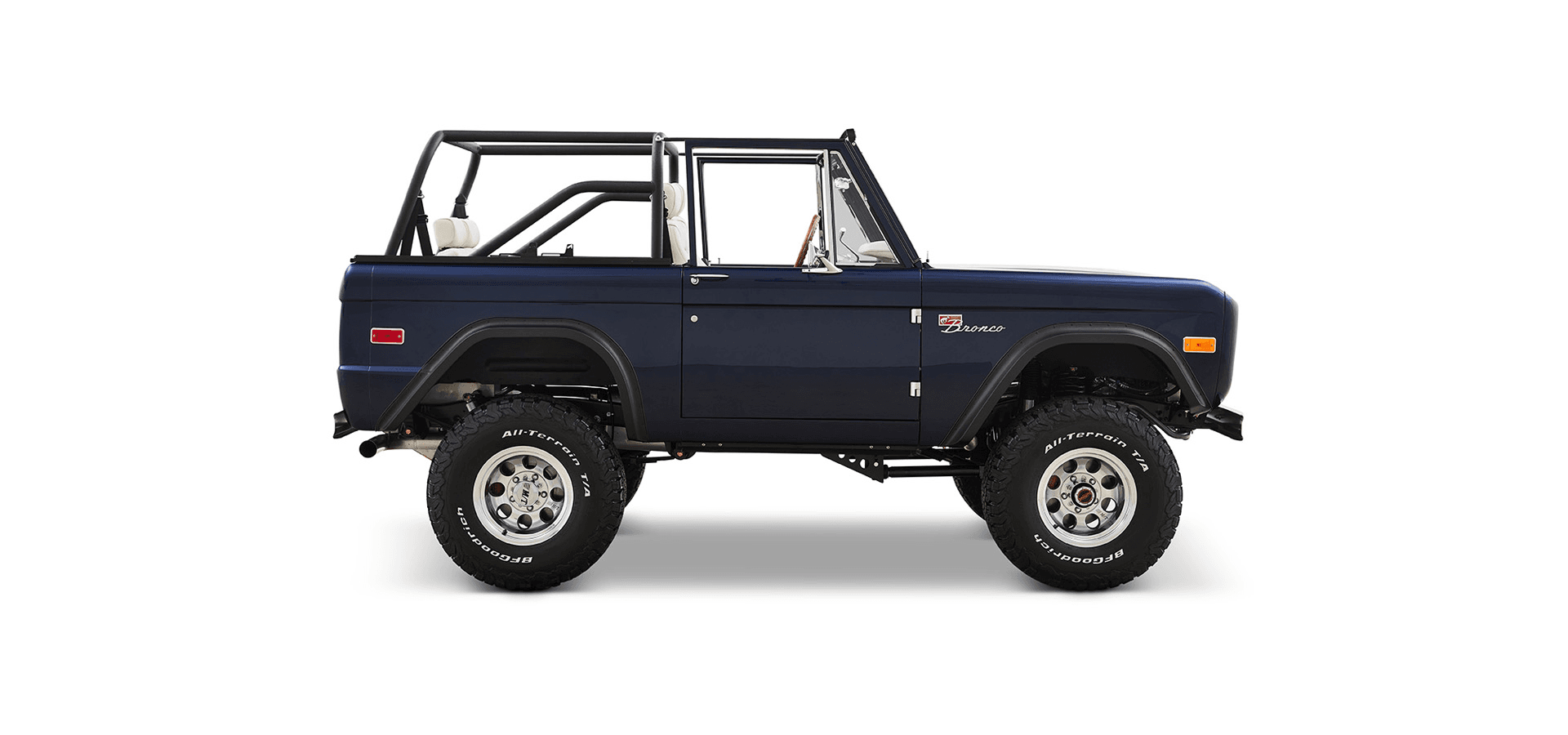 Classic Ford Bronco side profile