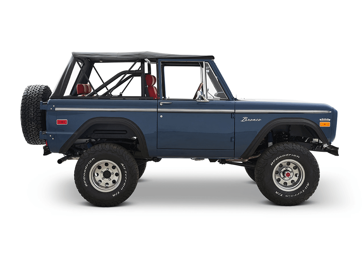 Classic Ford Bronco side profile
