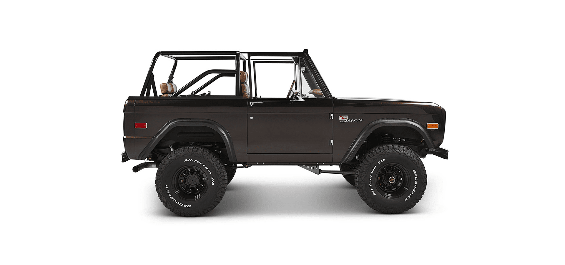 Classic Ford Bronco side profile