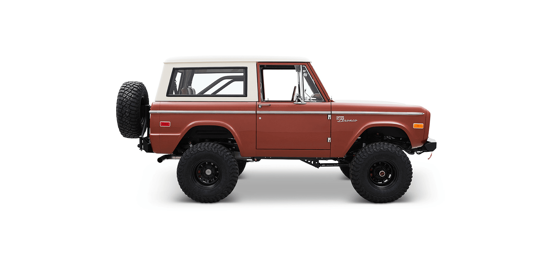 Classic Ford Bronco side profile