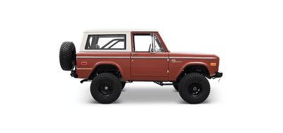 Classic Ford Bronco side profile