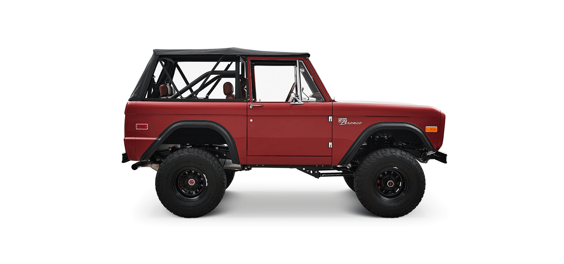 Classic Ford Bronco side profile